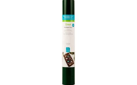 Cricut Premium Vinyl Removable 30.5 cm x 122 cm (Forest Green); Removes without residue for up to 2 years; Lies flat so you can cut with ease and accuracy; Easy to weed, effortless to apply